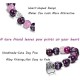 4Pcs Natural Stone Bead Bracelet For Girls Women Lucky Healing Bracelet (paw+heart)